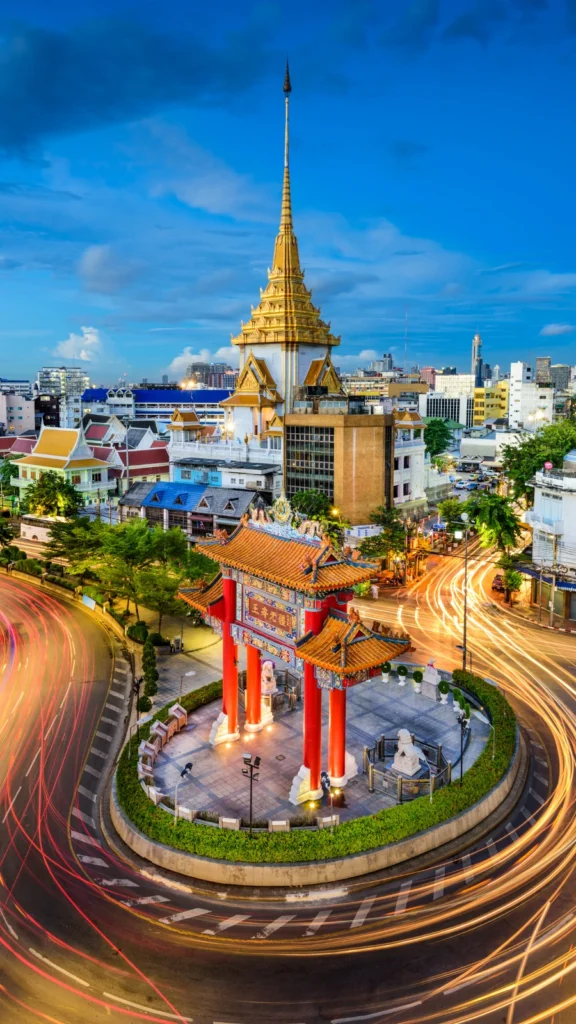 Chinatown w Bangkoku