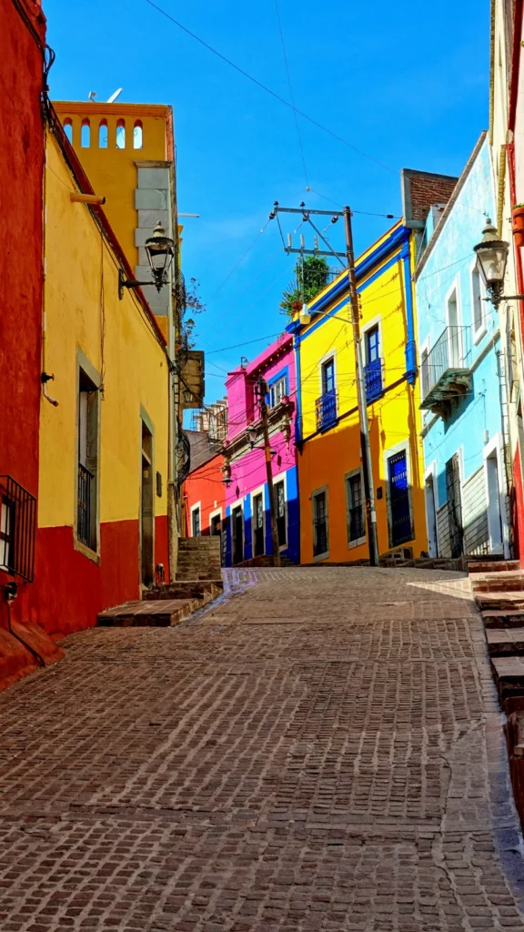 Kolorowe ulice Guanajuato