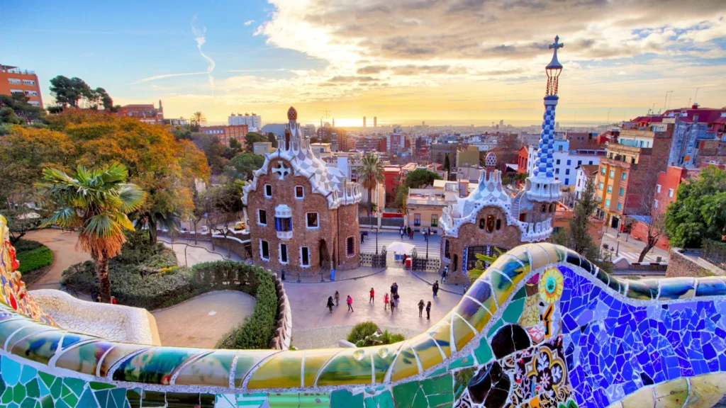 Park Güell w Barcelonie
